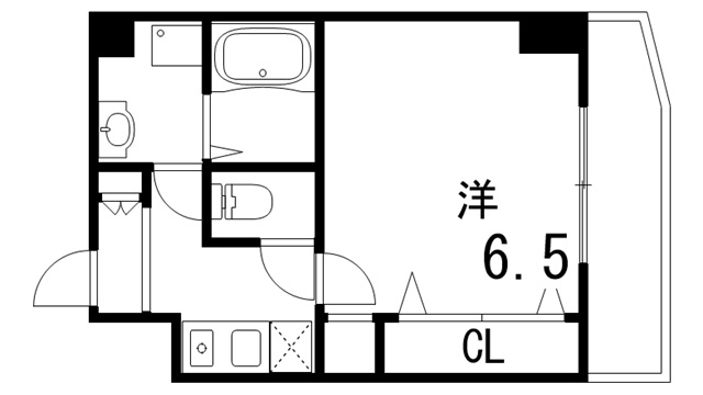 ルナメゾン芦屋の間取り
