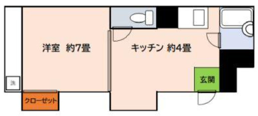 ピジェブラン九条の間取り