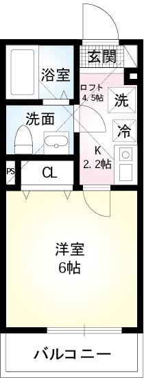 ヴェラハイツ白楽参番館の間取り|間取りです。