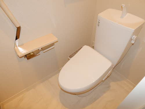 ハピエスト アンヌ ヴィルのトイレ|トイレもきれいです