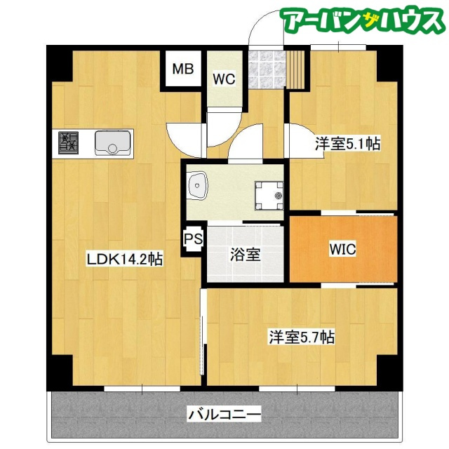 CREA COATの間取り