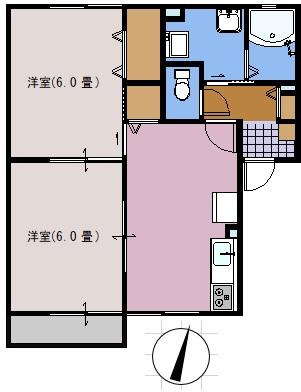 エムズソレジオの間取り