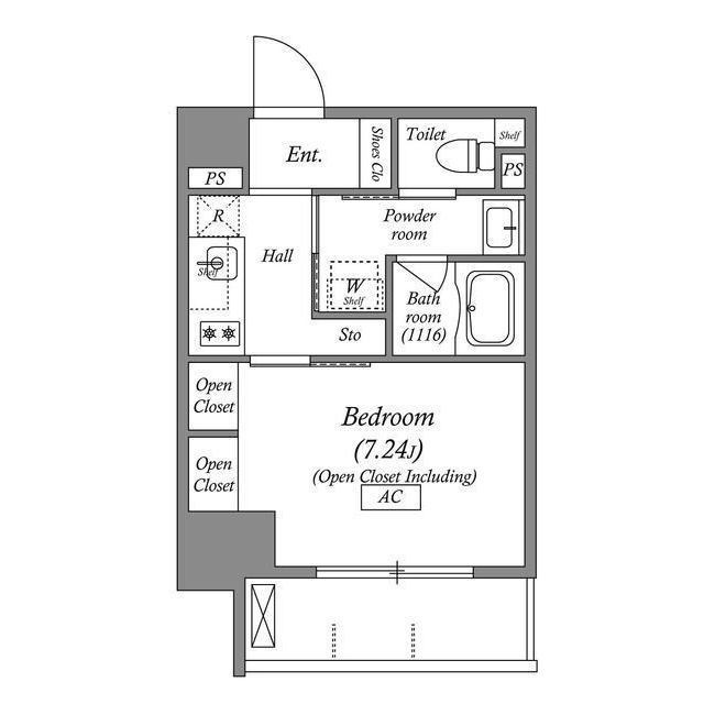 ACP Residence両国の間取り