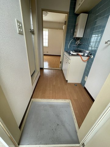 サンハイム鎌ヶ谷Ａ棟の玄関