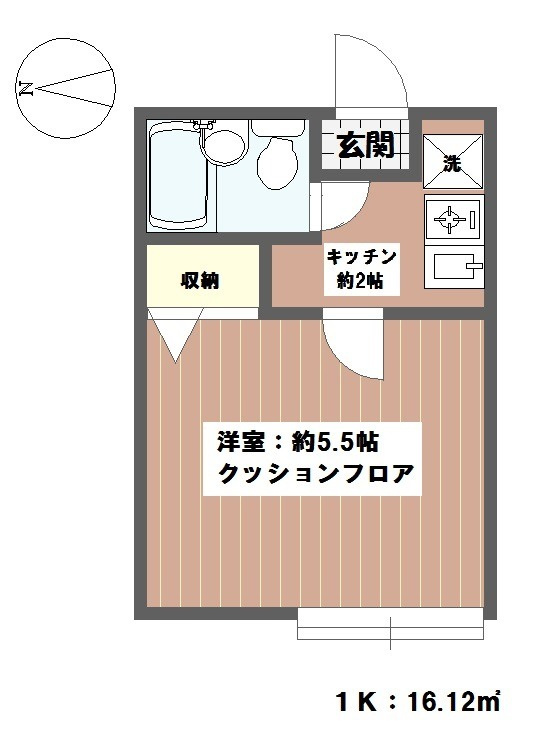 サンハイム鎌ヶ谷Ａ棟の間取り