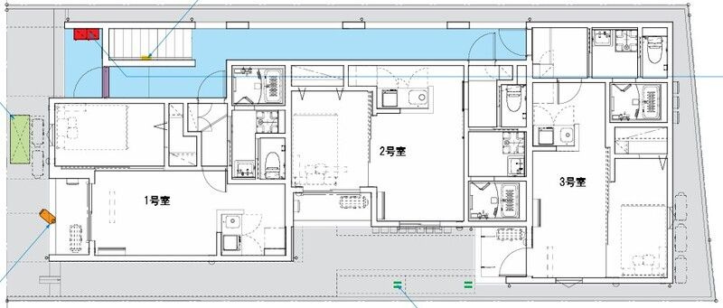 robot home 高座渋谷(ロボットホームコウザシブヤ)の区画図