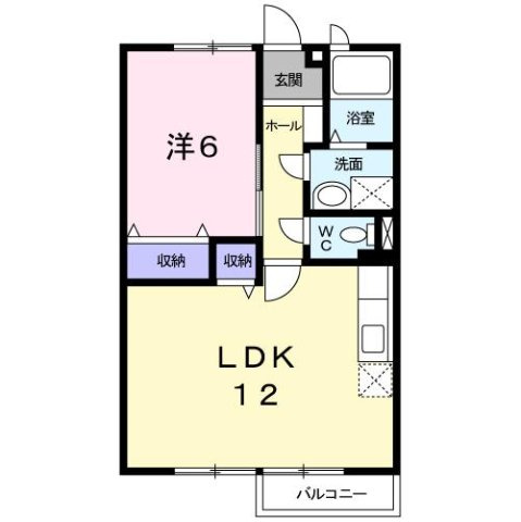 【間取り】 | アビデ杏樹Ａ