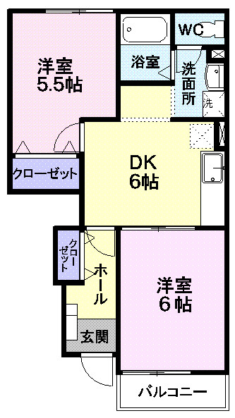 アイランド・ヘヴンの間取り