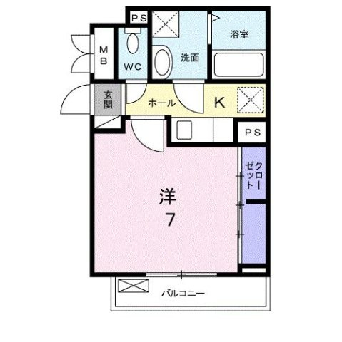 スタンツァ　ノーヴェ　アオの間取り