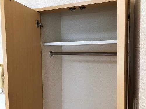 スカイコート四谷【おとり物件なし】#学生・社会人にオススメ！初期費用分割払いOK！の収納|クローゼット
