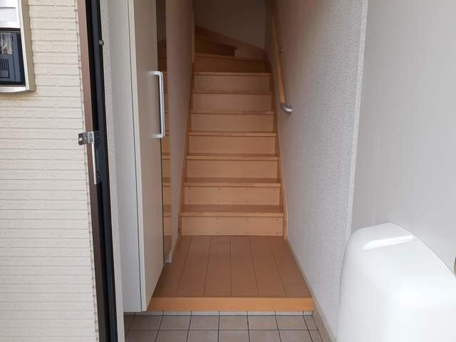 アプローズＢの玄関