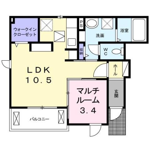 ベルボーラの間取り