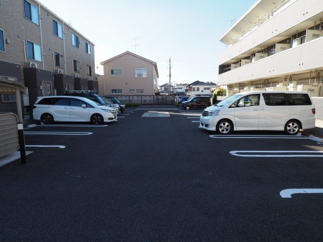 コスモスの駐車場