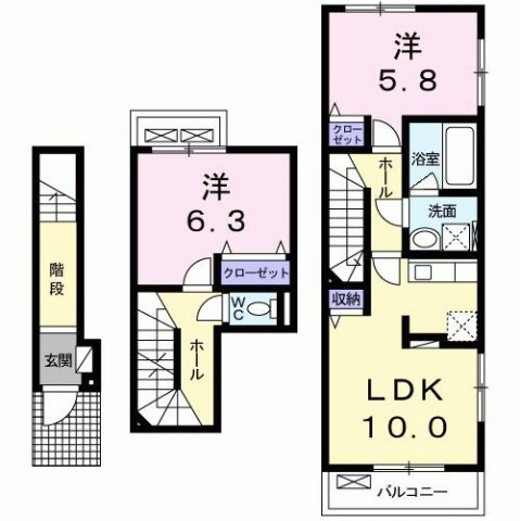 コスモスの間取り