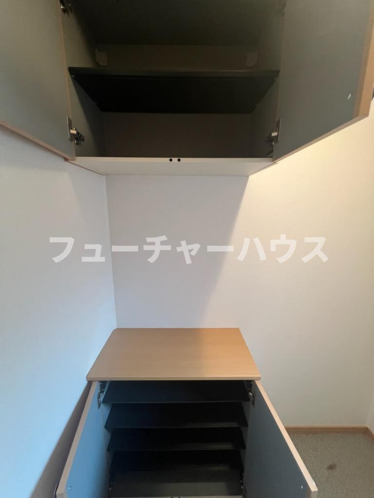 エルメゾン津田の収納|※101号室の画像です