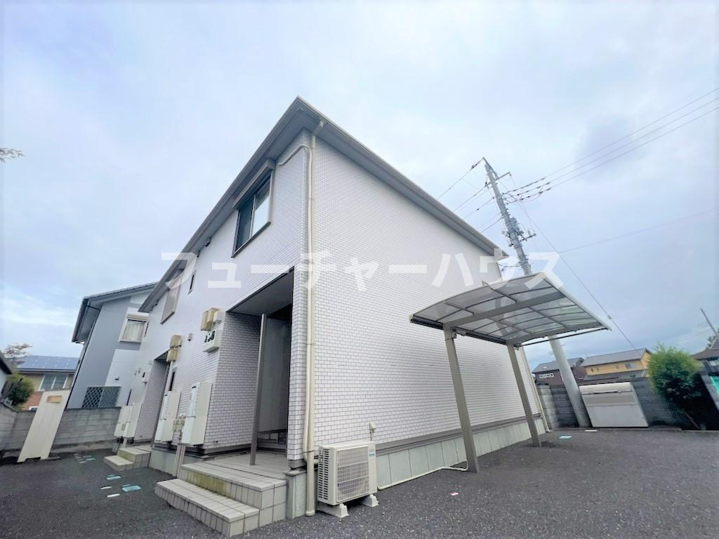 エルメゾン津田の外観|外はこのようになっています