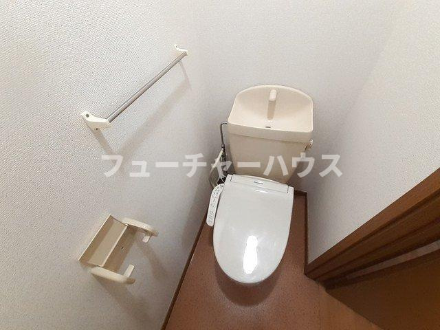パティオ・スカイ　Ⅱのトイレ|落ち着いたトイレです