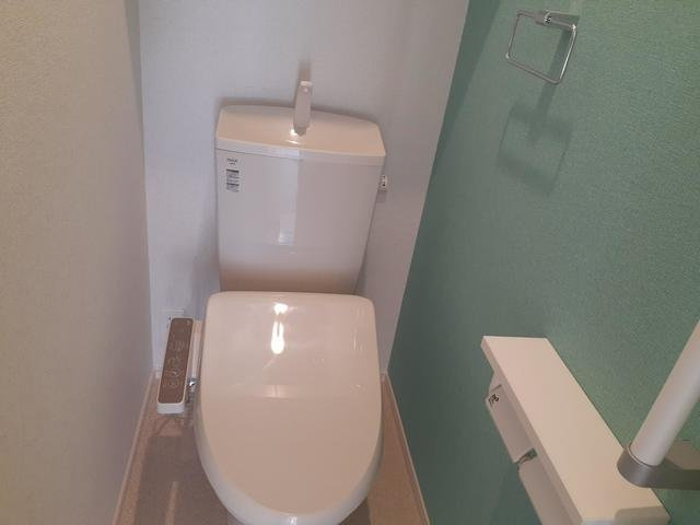 ヒア　アドバンスのトイレ|トイレもきれいです