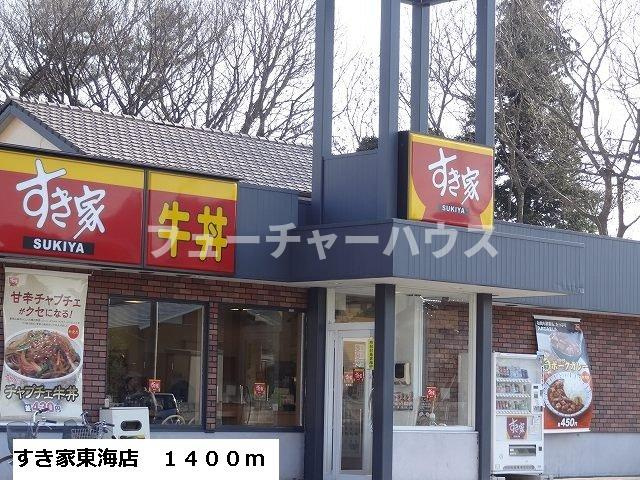 ブルーキャッスルの周辺|すき家東海店まで1400m