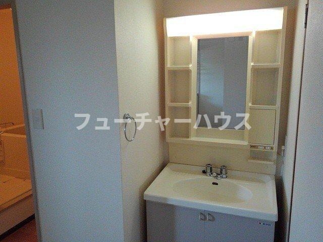ブルーキャッスルの洗面所