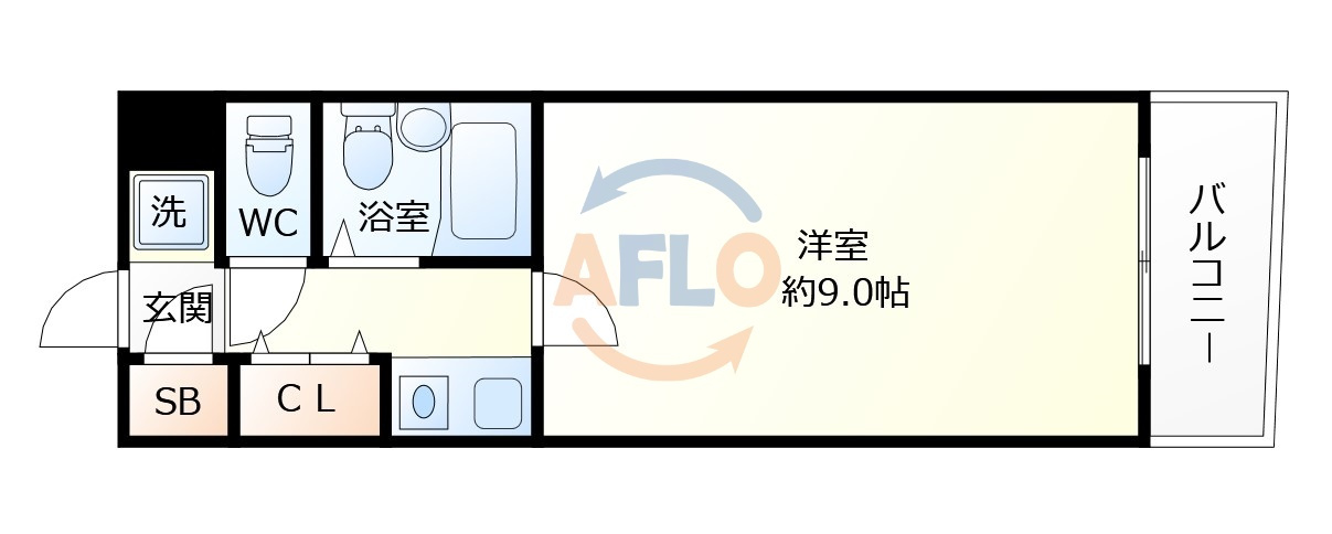 兎我野町聚楽マンションの間取り|兎我野町聚楽マンション　間取り