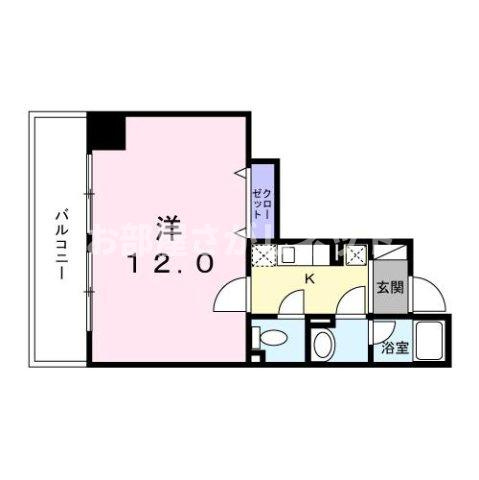 ペガソ２１【おとり物件なし】#学生・社会人にオススメ！初期費用分割払いOK！の間取り