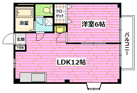 コーポ安芸の間取り