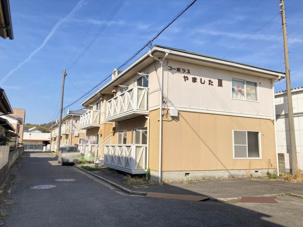 コーポラスやました Ⅲ棟の外観