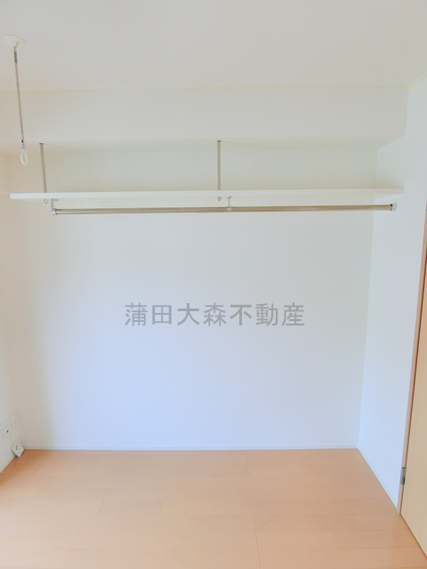 Casa de Paz Kamataの収納|洋室　オープンクローゼット