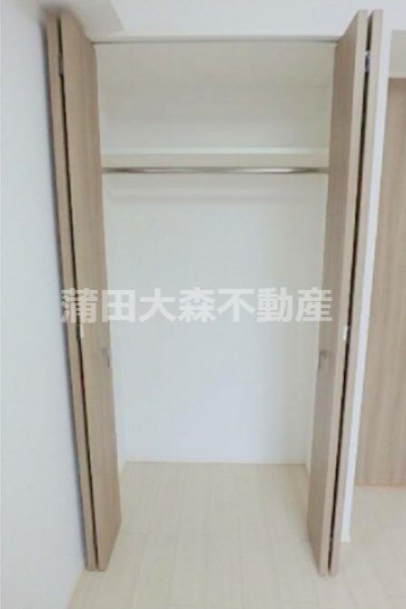 エクセルシオール羽田の収納