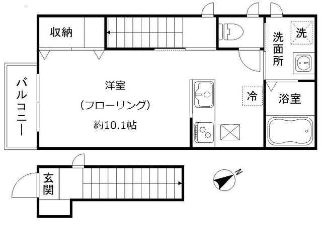 メゾンドローリエの間取り