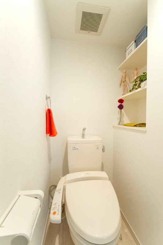 ウィスタリアヒルズのトイレ|シンプルで使いやすいトイレです