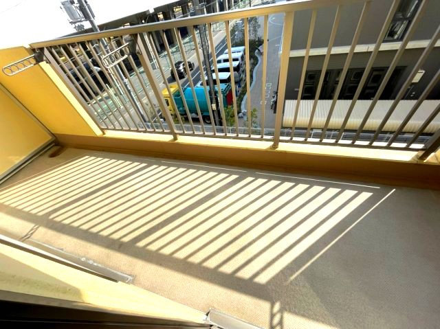 サンリスタ守口のバルコニー