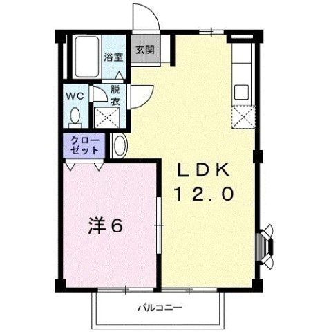 コーポ安芸の間取り