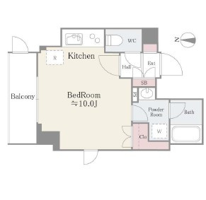 パーク　フィル　ヴェールの間取り