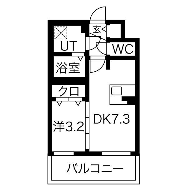 ファステート京都ステーションウォズの間取り