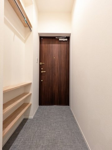 アピチェ戸越銀座の玄関|落ち着いた玄関です