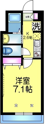 コーポＪＩＮの間取り