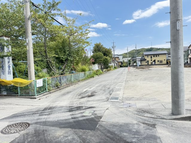 静岡市　葵区　上足洗1丁目　全10区画　分譲地　３の前面道路含む現地写真