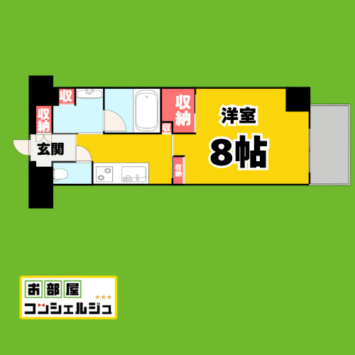 BLESTON COURT MIZUHOUNDOJOHIGASHIの間取り