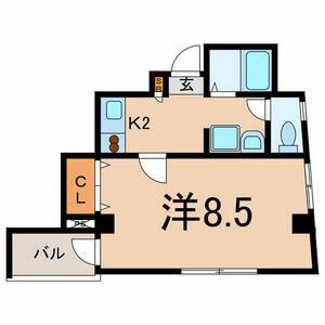 ルミエール堀留の間取り|間取りです。