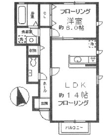 【間取り】 | エスポワール弦巻