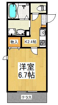 マ・メゾン仲町の間取り