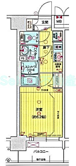 プレサンス鶴舞パーク&ステーションの間取り