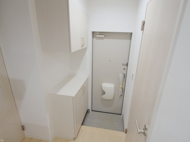 レユシール海田の玄関