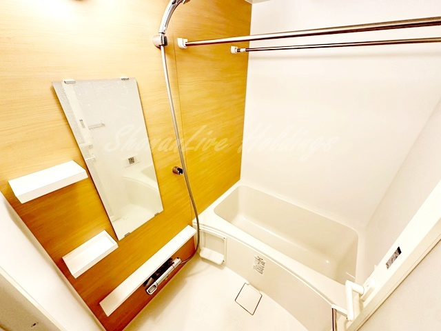横浜市中区富士見町の賃貸マンションの浴室|追い炊き機能、浴室乾燥機付きのお風呂