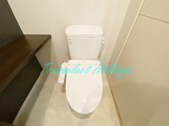 藤沢市湘南台２丁目の賃貸マンションのトイレ|清潔感のあるトイレです