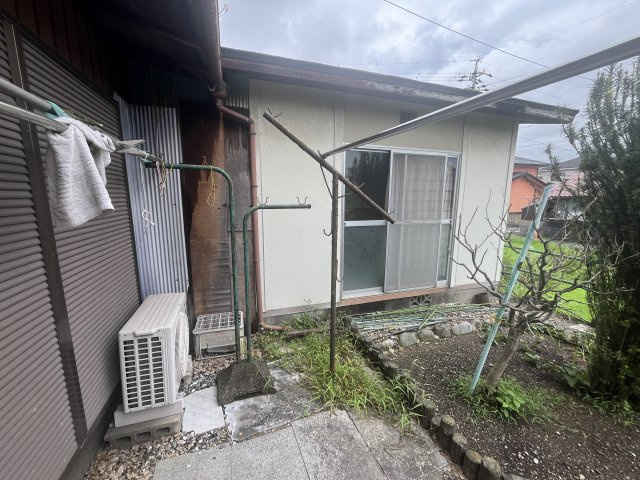 中古住宅　牧野町3丁目の庭