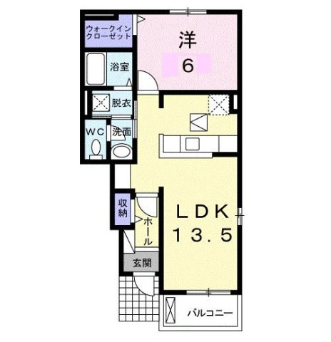ルーベル春日Ｄの間取り