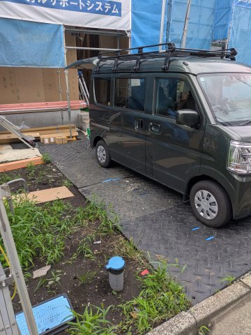 大和市中央3丁目戸建貸家Cの駐車場